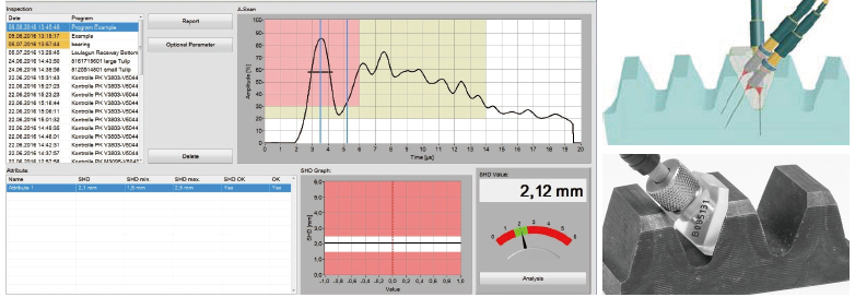 Software Studio for case depth testing
